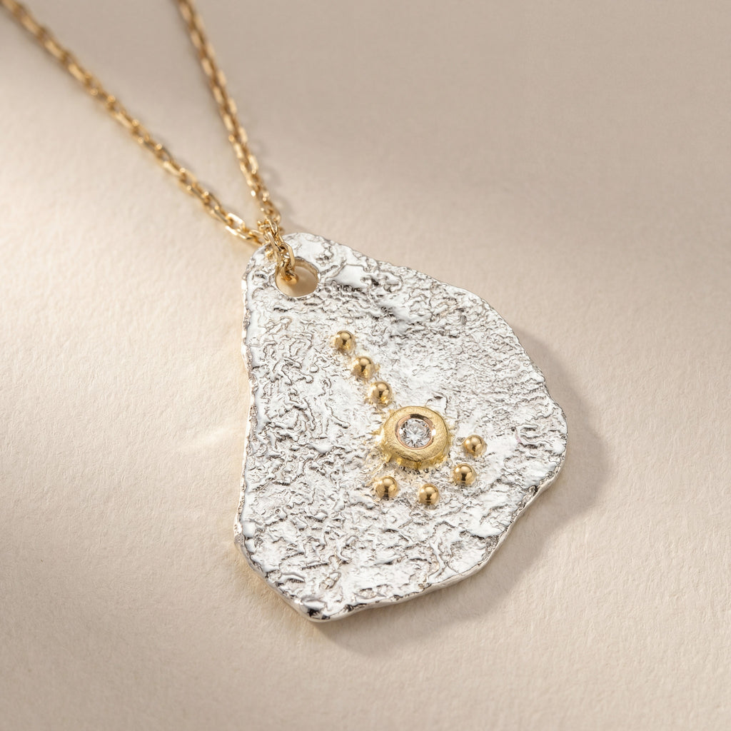 Collier Pendentif Luna Cosmos - Collection Luna