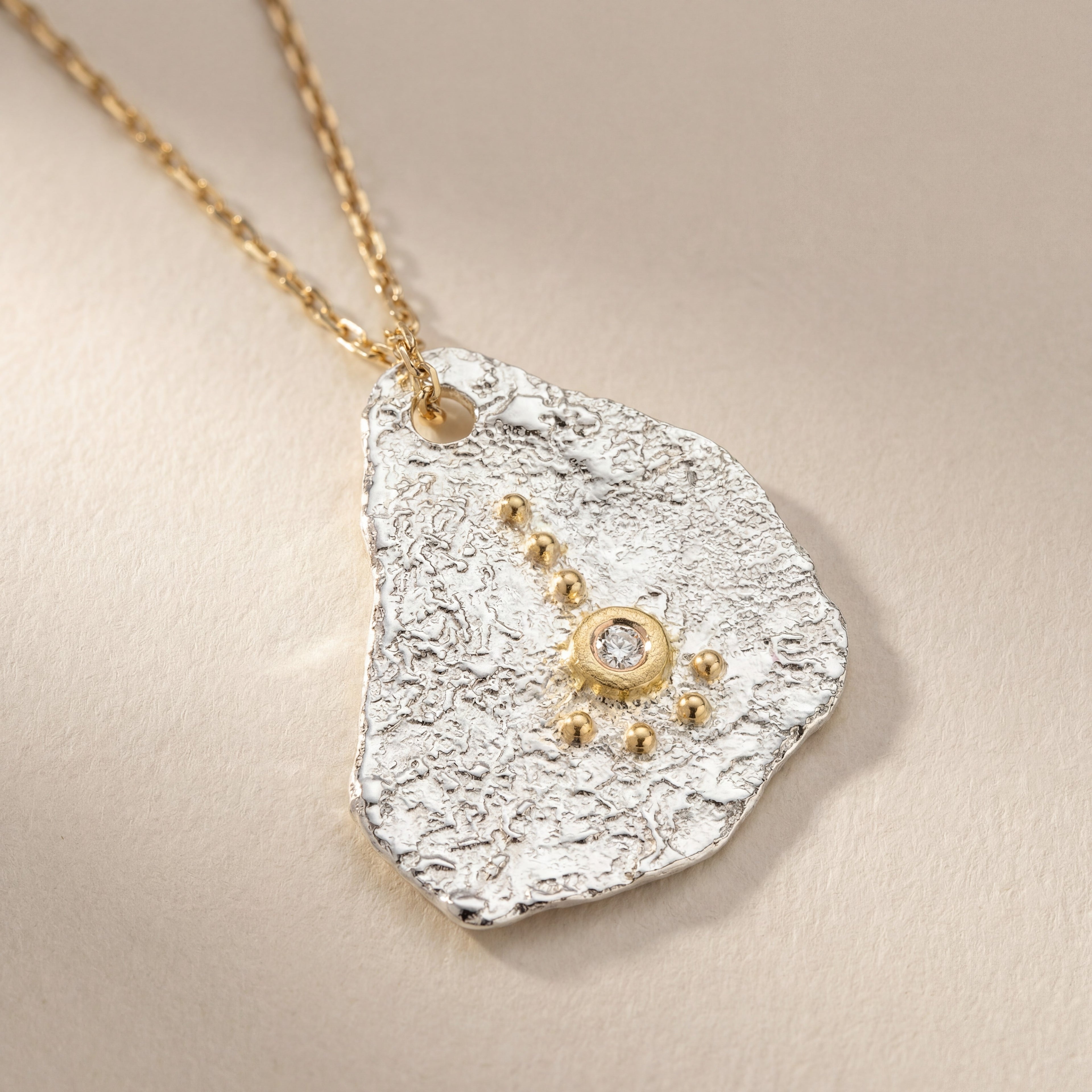 Collier Pendentif Luna Cosmos - Collection Luna