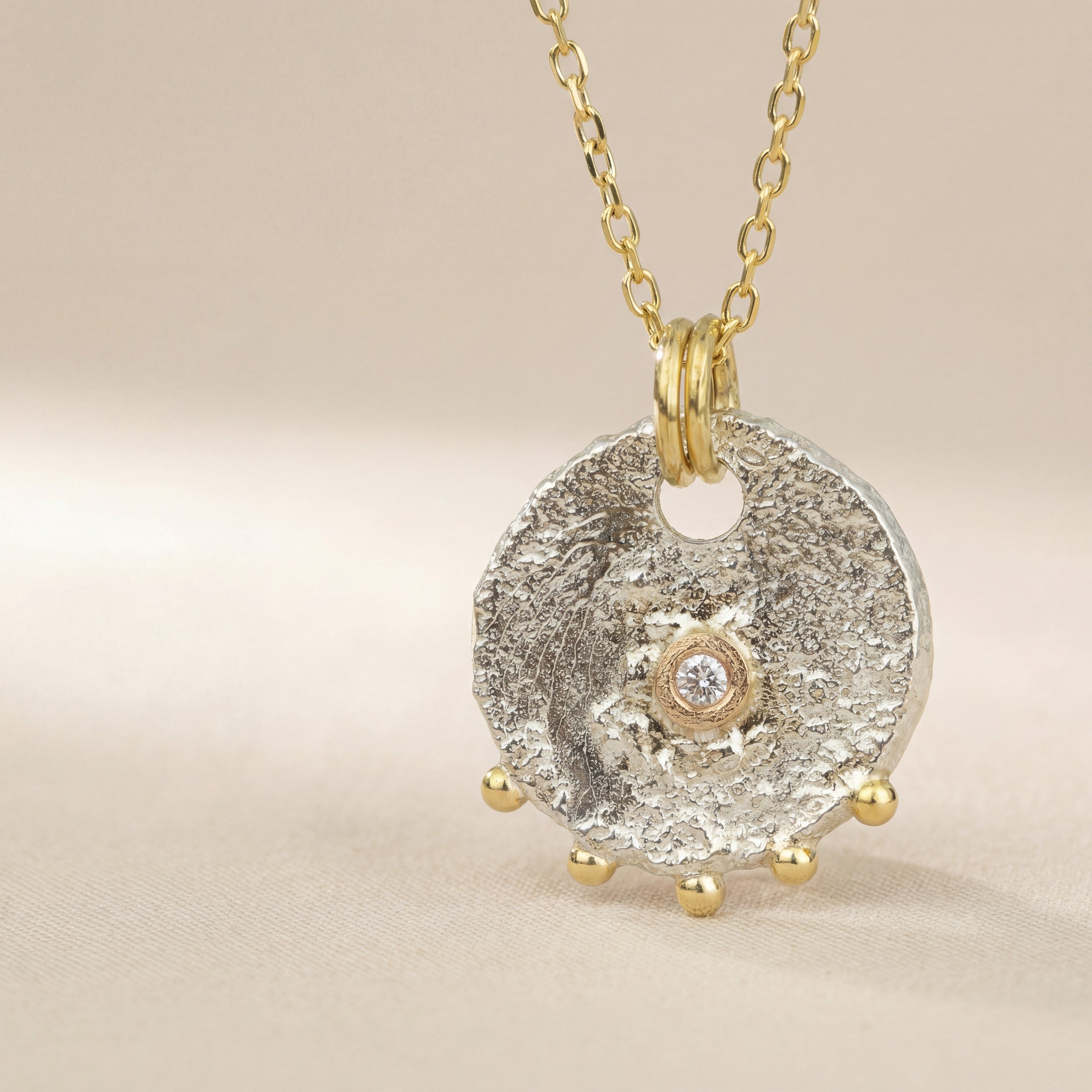 Collier Pendentif Luna Sole - Collection Luna