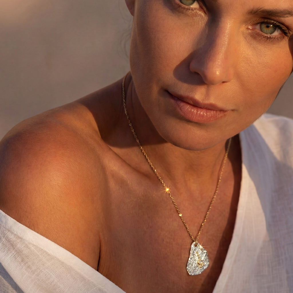 Collier Pendentif Luna Cosmos - Collection Luna