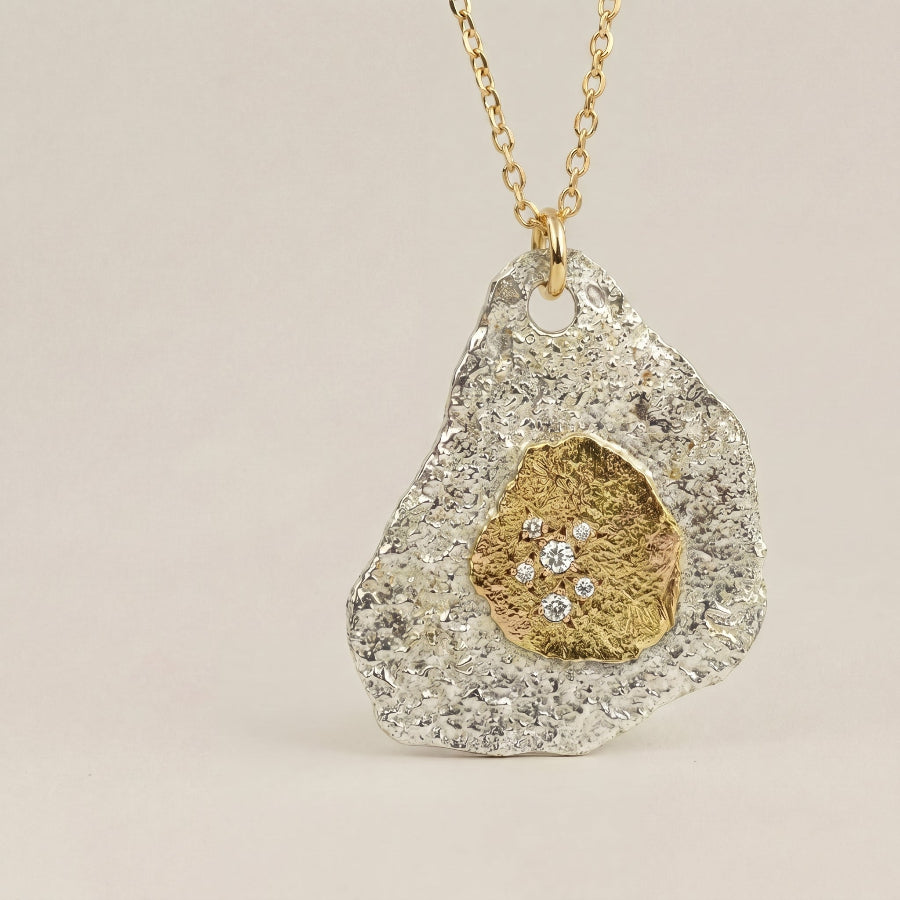 Collier luna TRESOR détails