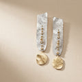 Boucles d'oreilles Luna Céleste - Collection Luna